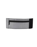 80620: 80's Wrist Wallet | Reflective Silver