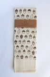 Acorn Handprinted Towel, Handprinted Fall Towel