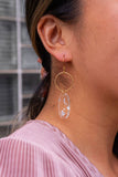 Rene Earrings - Silver Foil // Jewelry, Holiday, Christmas