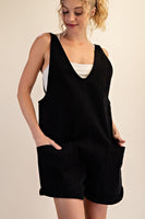Heavy Cotton Twill Romper
