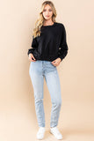 CT8623S-Cropped Sweatshirt
