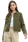 COTTON DENIM JEAN JACKET