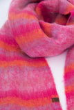 C.C Horizontal Multi Color Stripe Woven Scarf