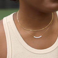 Nina Dainty Pearl Necklace
