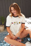 PATRIOTIC ROW Ringer Graphic Top