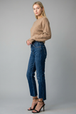 TUMMY CONTROL HIGH RISE STRAIGHT JEANS
