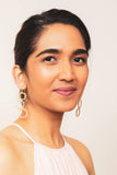 Ohana Gold Dangle Earrings | 18k Gold Plating