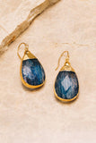 Sarotte Teardrop Earrings | Semi-Precious | 18k Gold Plating