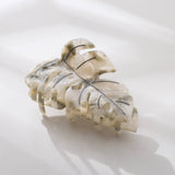 Monstera Leaf Claw Clip