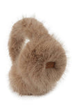 C.C Solid Long Fur Winter Ear Muff Ear Warmer