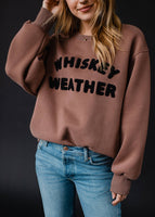 Mocha Whiskey Weather Sweatshirt