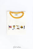 PATRIOTIC ROW Ringer Graphic Top