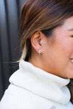 Star of Bethlehem Studs - Gold Sparkle // Jewelry, Earrings, Christmas