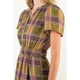 Short Sleeve Tiered Maxi Dress