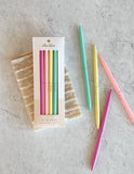 Slim Pen, Set of Four | Pastel Brights