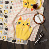 Danica Studio Meow Meow Cats Kitchen Towel Set of 2