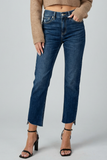 TUMMY CONTROL HIGH RISE STRAIGHT JEANS