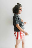Joy wildflower | pepper comfort colors boxy cropped tee