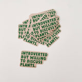 Introverted Sticker