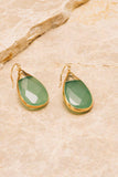 Sarotte Teardrop Earrings | Semi-Precious | 18k Gold Plating