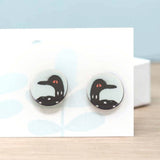 Loon Stud Post Earring - Wholesale