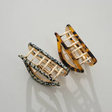 Rosalie Core Classic Half Moon Metal Claw Clip - Small