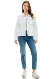 COTTON DENIM JEAN JACKET