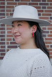 Scarlett Hoops - Crimson Red // Jewelry, Earrings, Fall