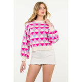Pattern Knit Sweater