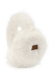 C.C Solid Long Fur Winter Ear Muff Ear Warmer