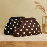 Simon polka-dot pouch: ROSE