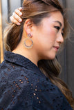Georgia Earrings - Rainbow Glitter // Jewelry, Holiday