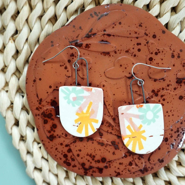 Citrus Pop Dangle Earrings