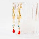 Evil Eye Dangle Earrings