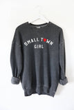 SMALL TOWN GIRL Mineral Graphic Sweatshirt
