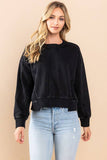 CT8623S-Cropped Sweatshirt