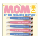 Mom Of The Freaking Century Pen Set (mothers day, gift)