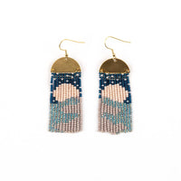 Moonrise Fringe Earrings: Warm