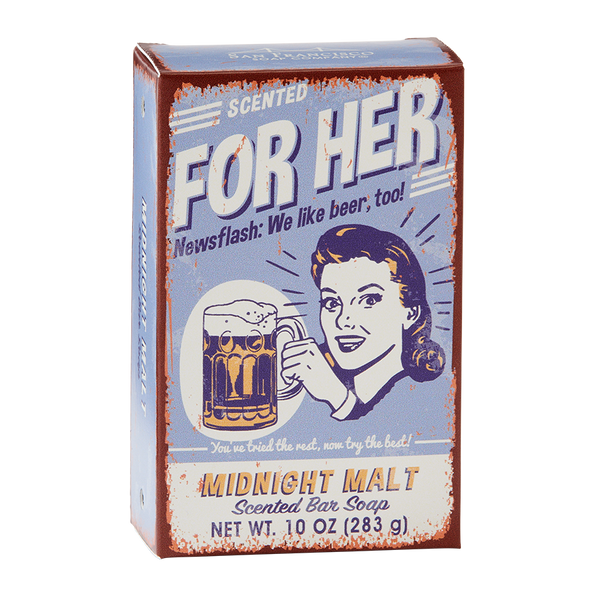 "For Her" Midnight Malt 10oz Bar Soap