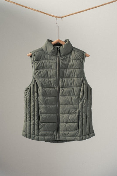 Lightweight Quilted Vest - Cozy Layering Piece- 5 Colors