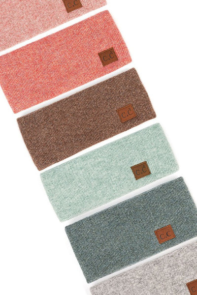 Heather Knit Plain Headwrap