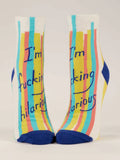 Women's Ankle Socks by Blue Q