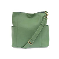 KAYLEIGH SIDE POCKET BUCKET BAG