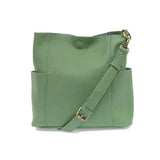 KAYLEIGH SIDE POCKET BUCKET BAG