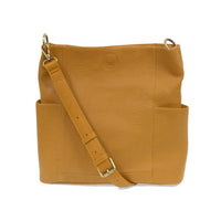 KAYLEIGH SIDE POCKET BUCKET BAG