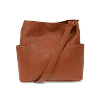 KAYLEIGH SIDE POCKET BUCKET BAG