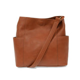 KAYLEIGH SIDE POCKET BUCKET BAG