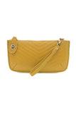 Quilted Mini Crossbody Wristlet Clutch