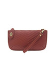 Quilted Mini Crossbody Wristlet Clutch