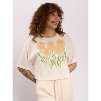 Marigolds Clover Crop Tee